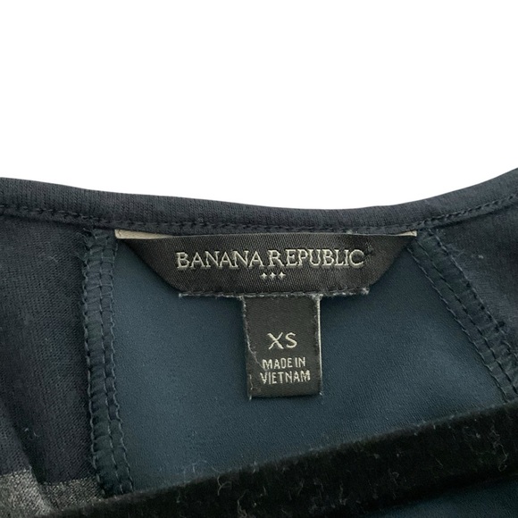 Banana Republic Black and Gray Striped Tank Top - Picture 4 of 7